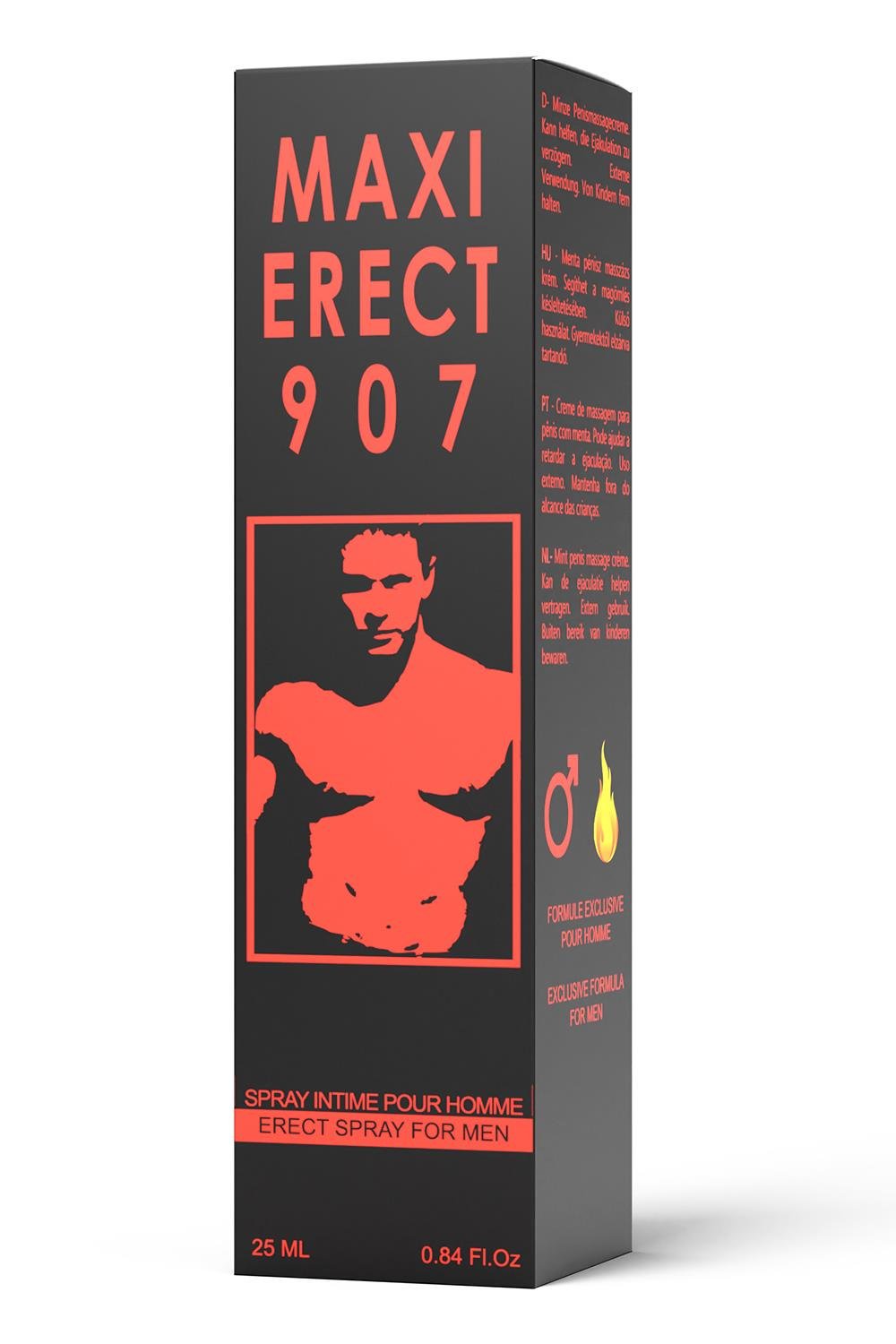 Спрей ерекційний для чоловіків MAXI Erect 907 - фото 2