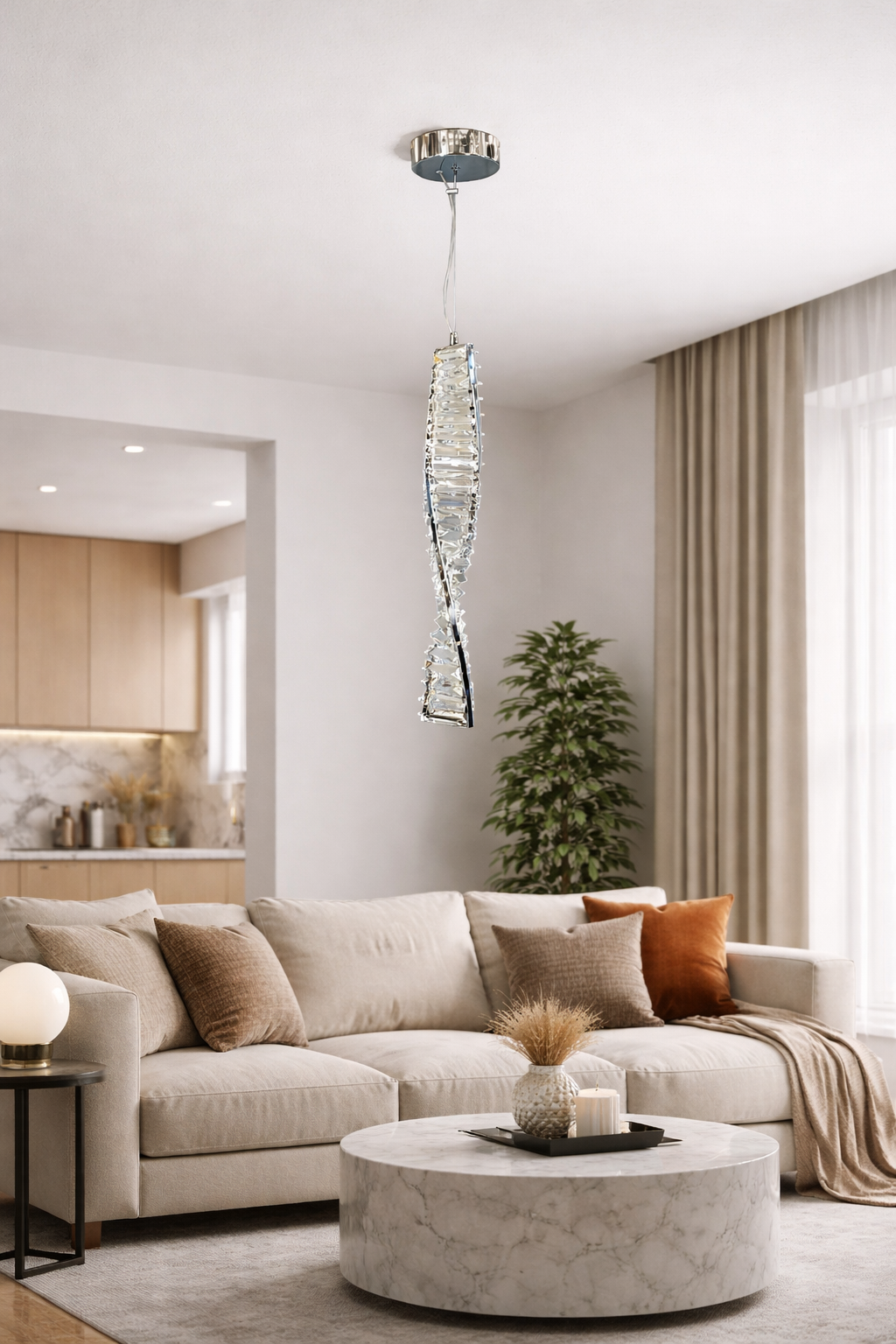 Підвісний світильник Helix Royale LED біле світло 28W (20434/70СН)