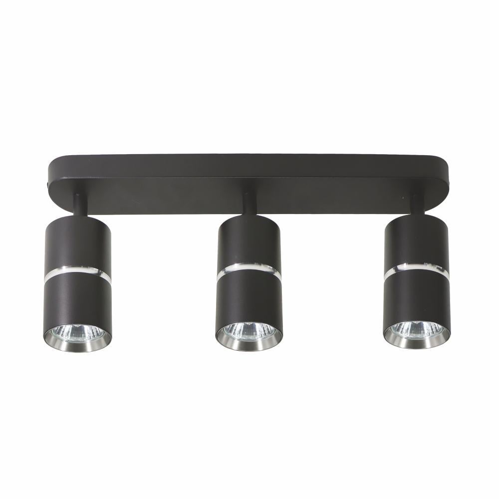 Светильник ARDERO накладной поворотный ML312-3 BAMBOO GU10 Черный/Хром - фото 2 Светильник ARDERO накладной поворотный ML312-3 BAMBOO GU10 Черный/Хром - фото 2