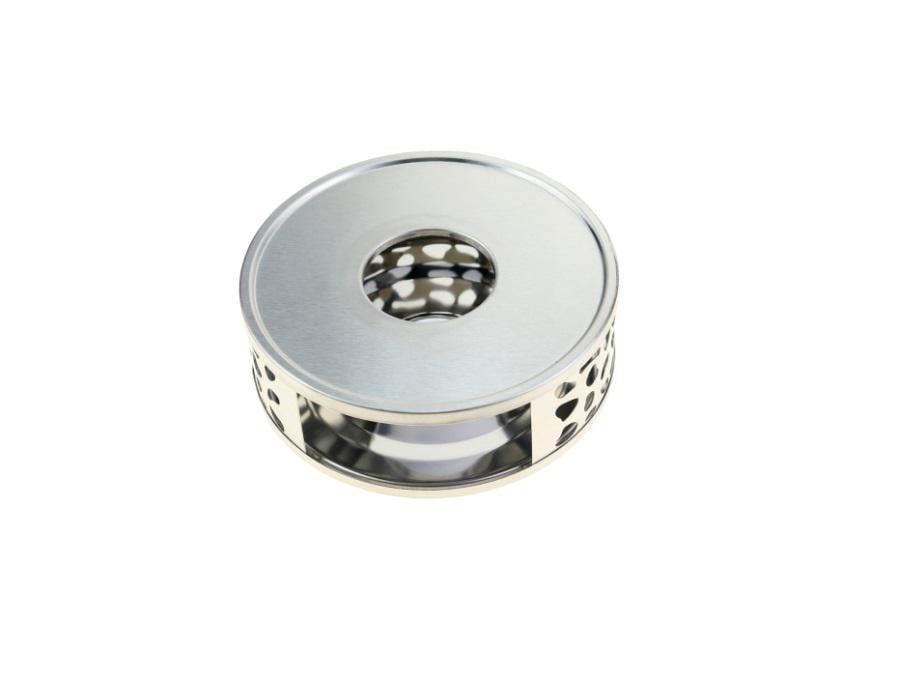 Підставка з підігрівом свічки для заварювального чайника 15007 15 см Silver (5002316) Підставка з підігрівом свічки для заварювального чайника 15007 15 см Silver (5002316)