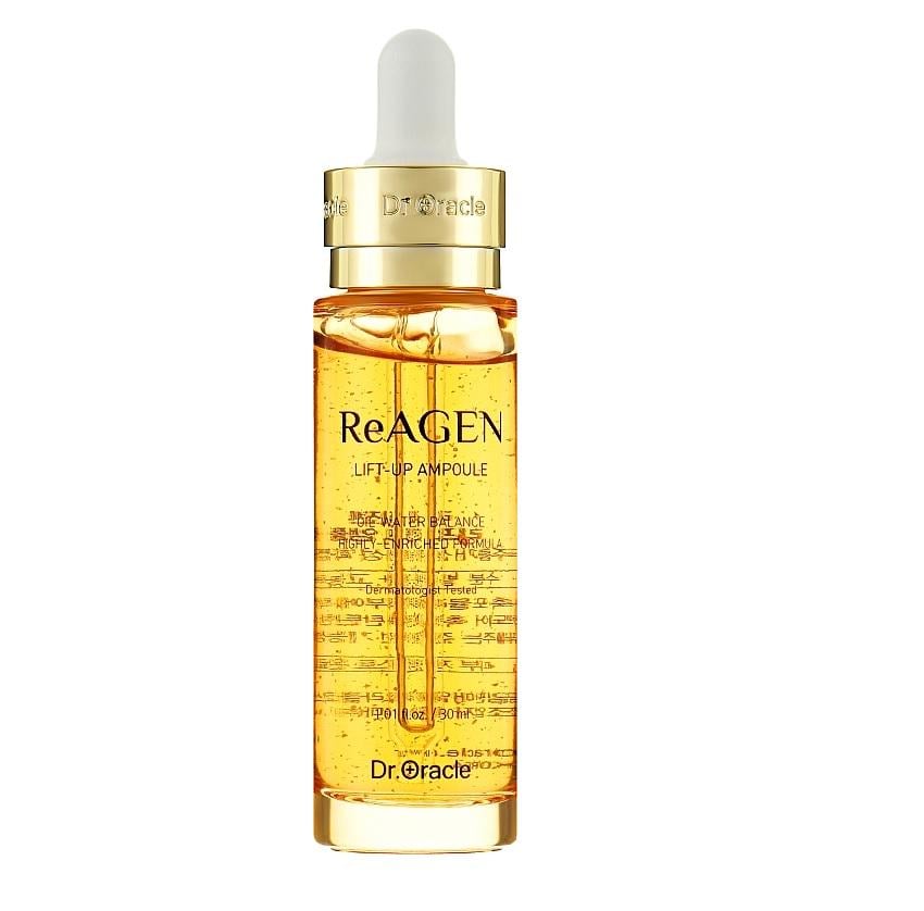 Сироватка з пептидами та золотом антивікова Dr. Oracle ReAGEN Lift-up Ampoule 30 мл (8809408731323)