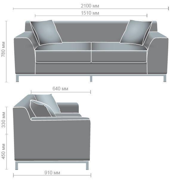 Диван AMF Токіо в офіс/квартиру 780х2100х910 Неаполь шкірозамінник Чорний - фото 10 Диван AMF Токіо в офіс/квартиру 780х2100х910 Неаполь шкірозамінник Чорний - фото 10