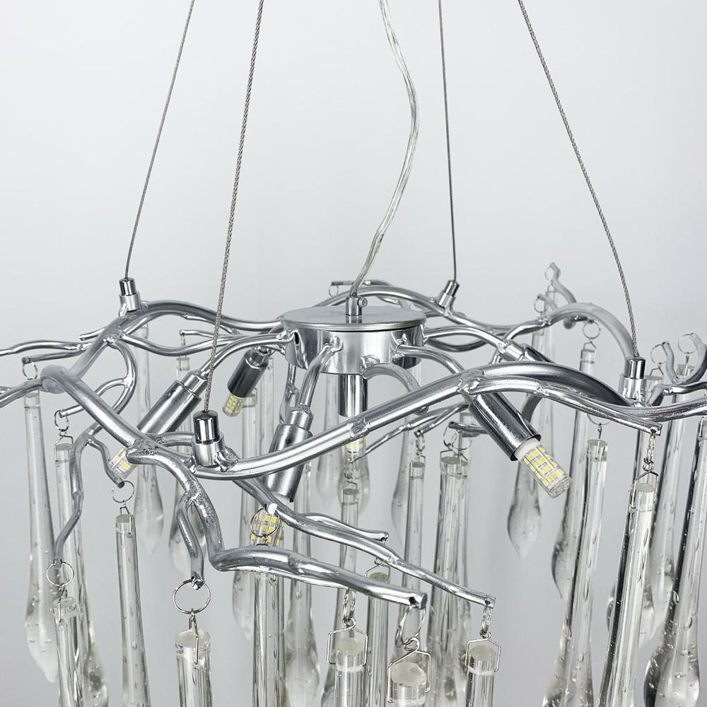 Люстра кругла Empire Aqua Ø 60 см (MD 5011 CH) - фото 4 Люстра кругла Empire Aqua Ø 60 см (MD 5011 CH) - фото 4