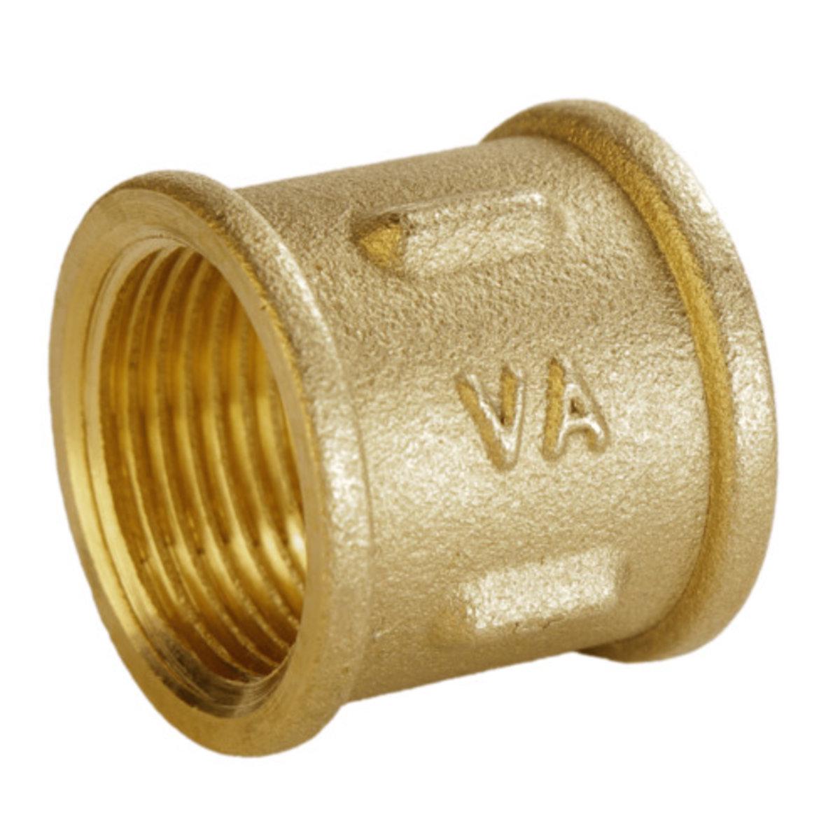 Муфта латунна VA ВВ 3/4" (PUD-А0302А) Муфта латунна VA ВВ 3/4" (PUD-А0302А)