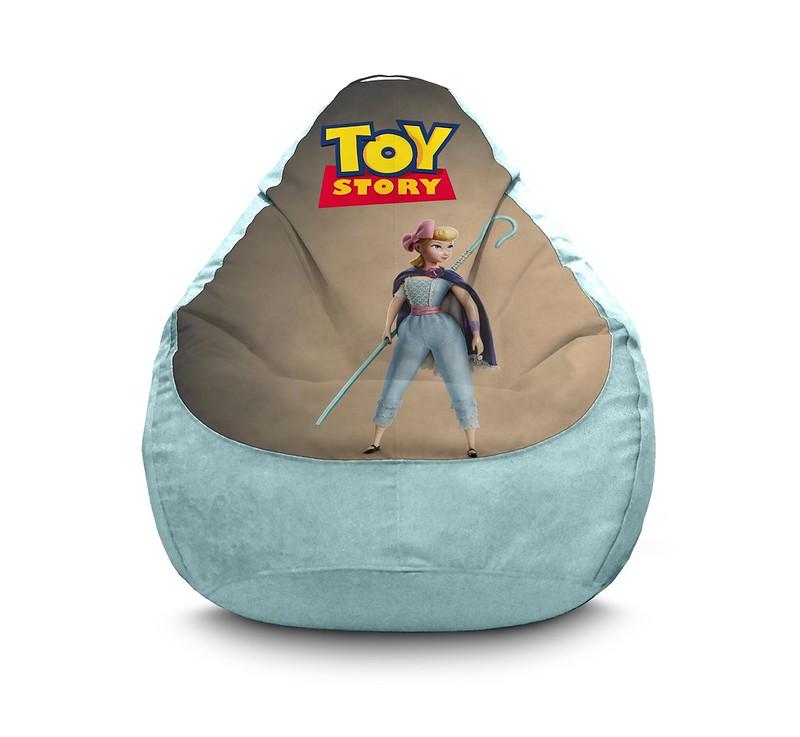 Кресло мешок iPuff Toy Story 4 Bo Peep Флок XXL 90х125 см Голубой