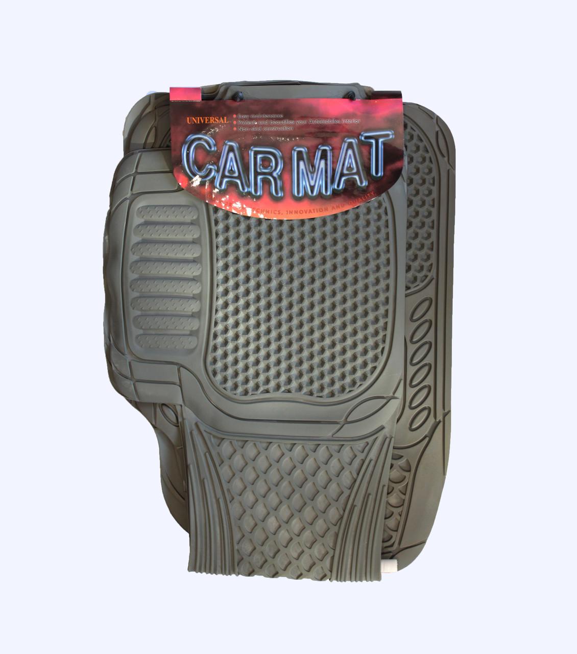 Коврик салона автомобиля универсальный резиновый