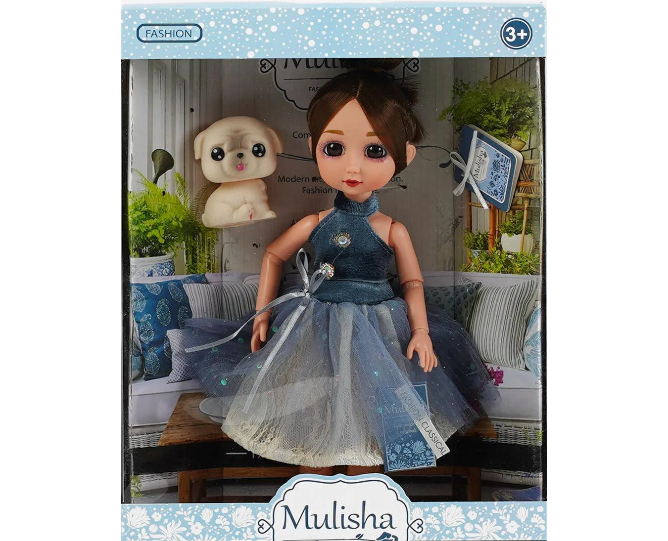 Кукла QJ 108 D/48/2 с питомцем 30 см (25599733) Кукла QJ 108 D/48/2 с питомцем 30 см (25599733)