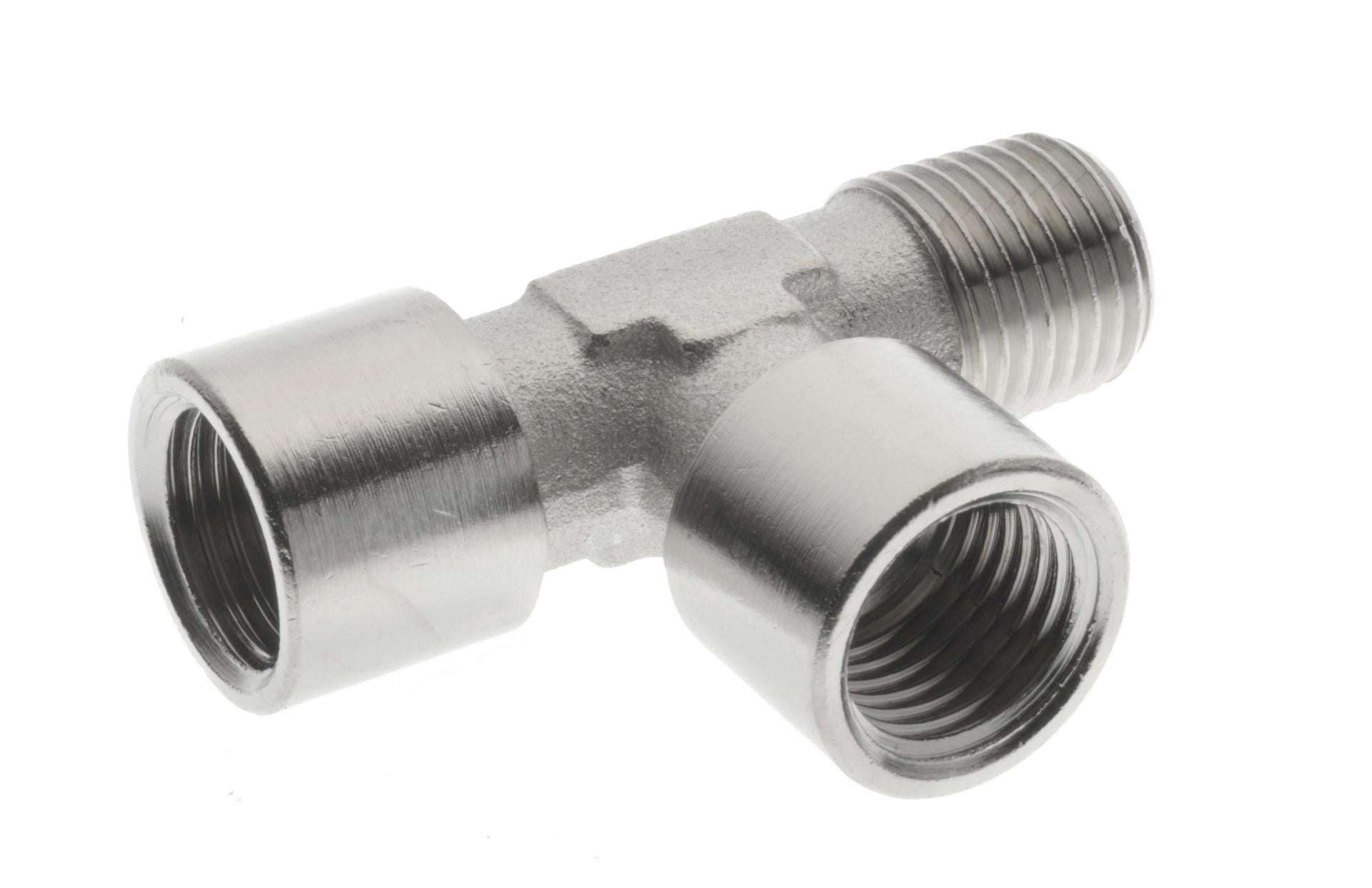 Тройник латунный AIGNEP 2D4050 резьба 1/8 (04050000102NB)