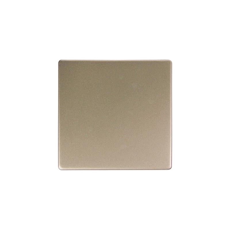 Кнопка выключателя одинарная E.NEXT e.lux.11611L.pn.nickel 61x61x8 мм Никель (ins0040003)