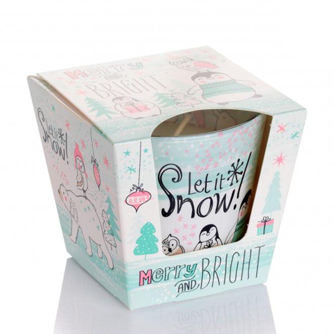 Свеча ароматическая Flora Merry and Bright (28863)