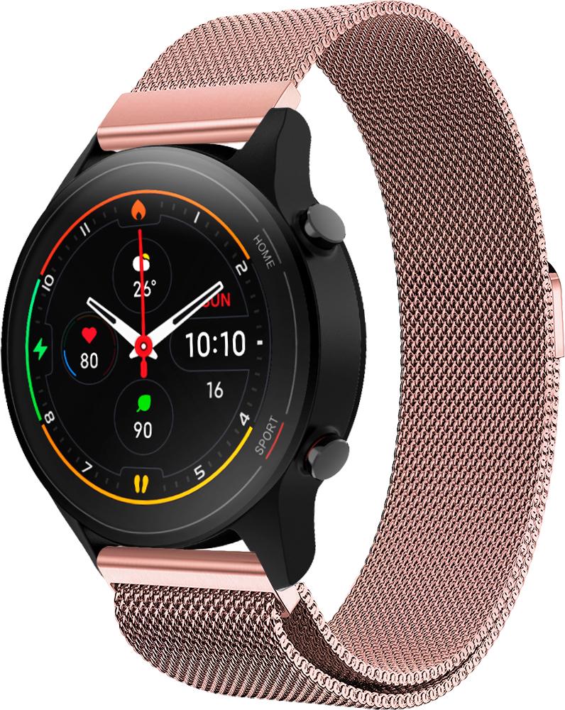 Ремешок Миланская Петля Milano Xiaomi Mi Watch 22 мм Pink (27077)