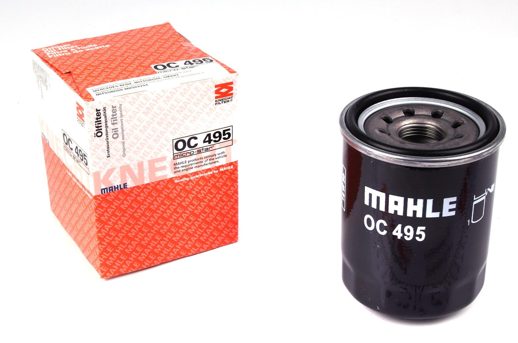 Фильтр масляный KNECHT для Mitsubishi Colt/Smart Forfour 1,1-1,5 04-06 (OC 495)
