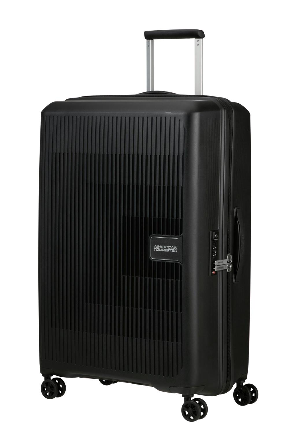 Чемодан American Tourister AEROSTEP 77x50x29/32 см Черный (MD8*09003) - фото 7