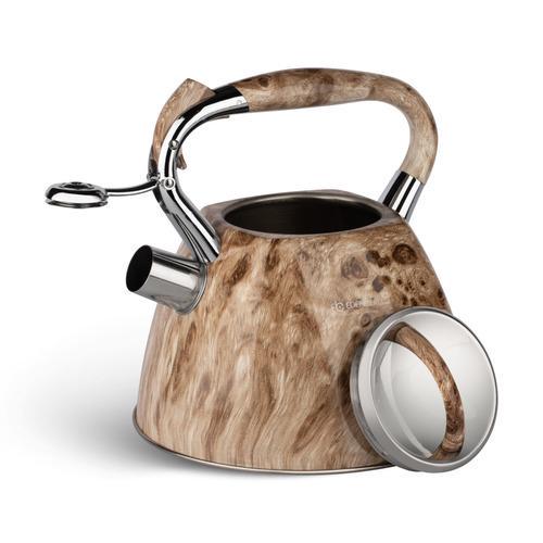 Чайник зі свистком Edenberg EB-1985 з мармуровим покриттям та турбо індукційним капсульним дном 3 л (EB-1985) - фото 2 Чайник зі свистком Edenberg EB-1985 з мармуровим покриттям та турбо індукційним капсульним дном 3 л (EB-1985) - фото 2