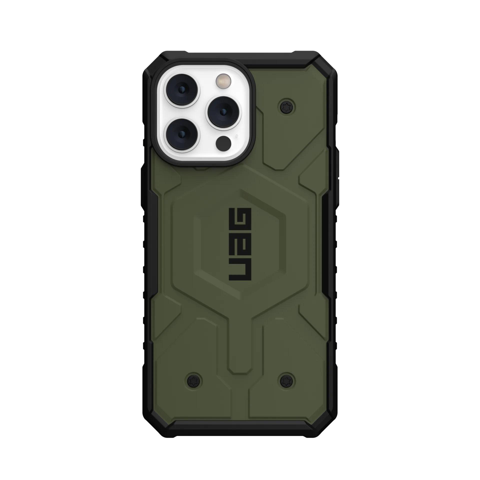 Чехол накладка для телефона UAG Pathfinder Magsafe Apple iPhone 14 Pro Max Olive