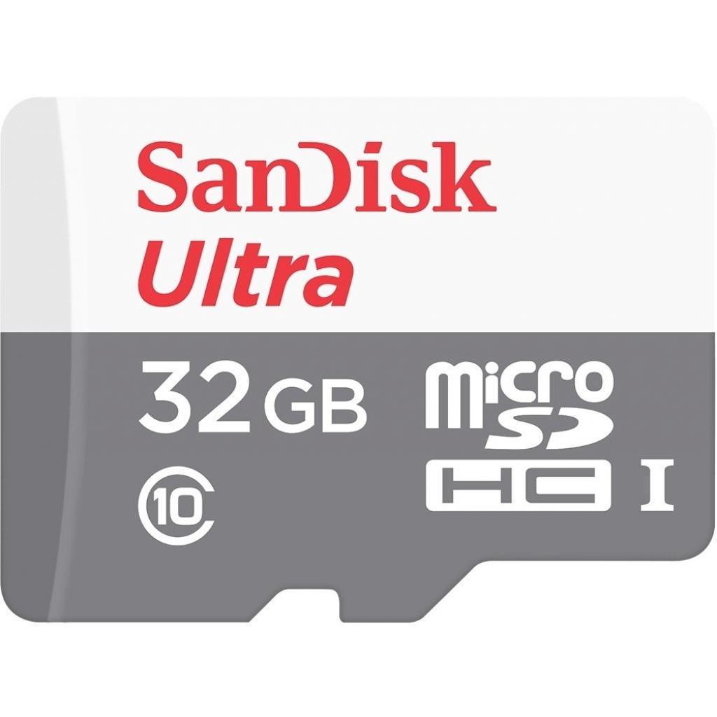 Карта памяти SanDisk microSD Class 10 UHS-I Ultra 32 GB (SDSQUNS-032G-GN3MA) - фото 3