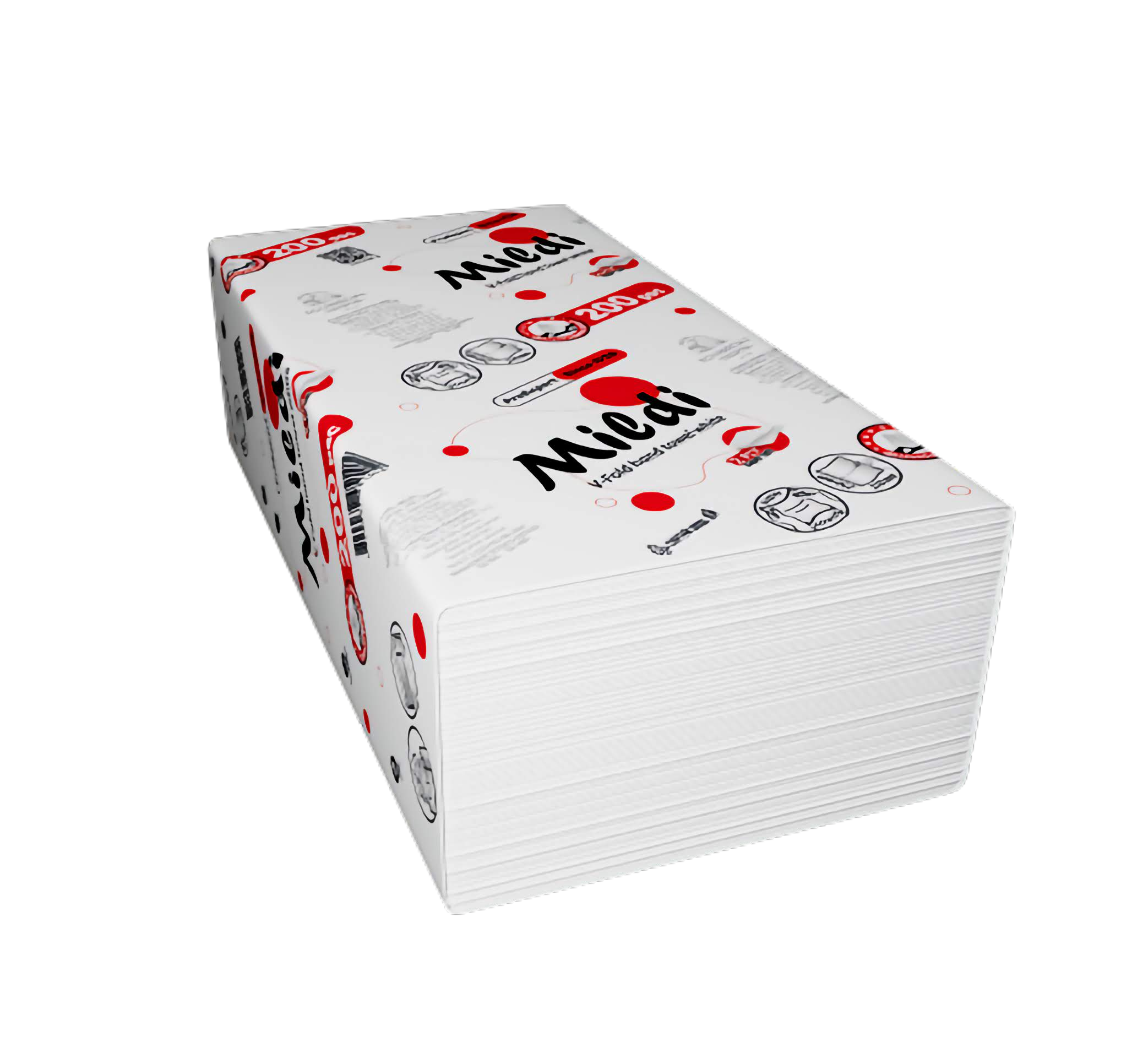 Полотенца V-V MILDI Pro Expert 200 лист./уп. 230x210 мм 2 слоя 20 уп./ящ. (МП 200)