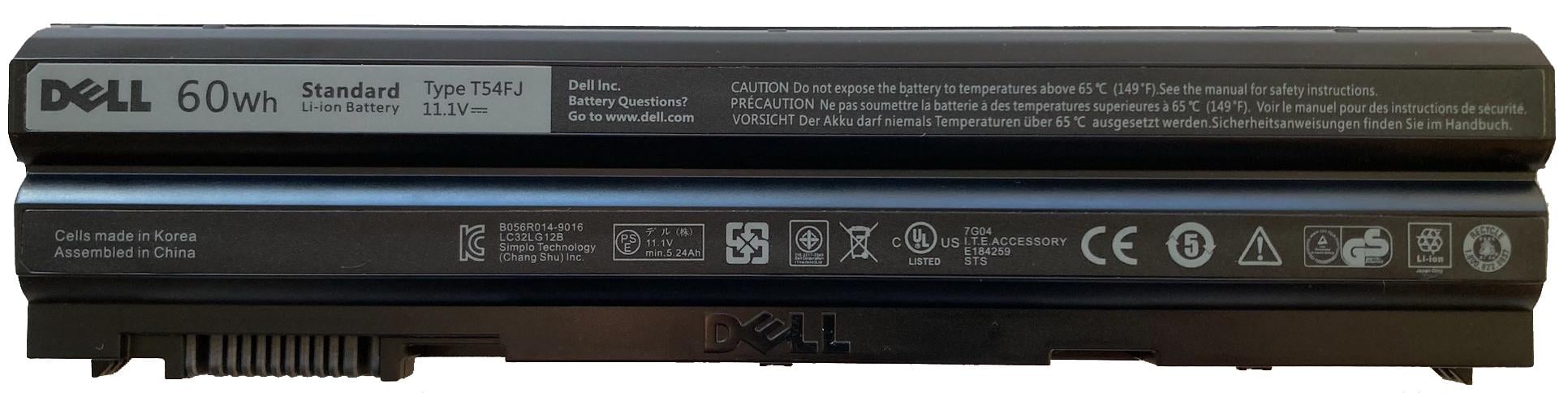 Акумуляторна батарея Dell T54FJ (0437)