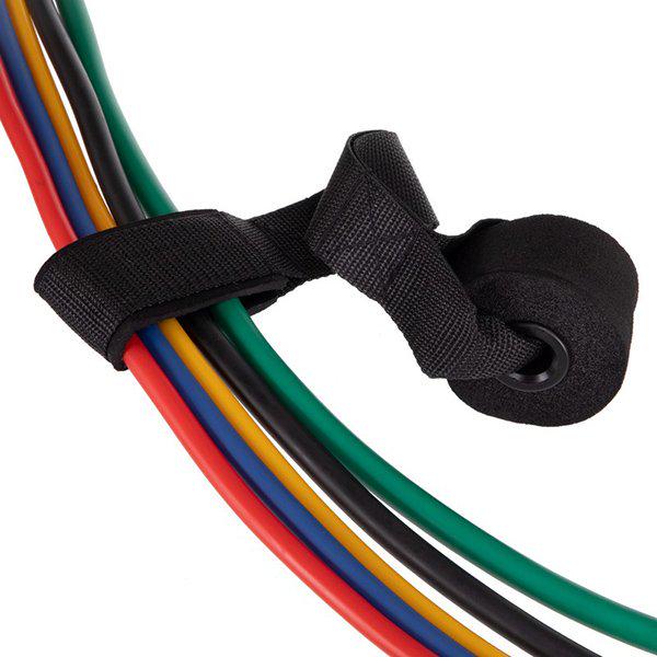 Еспандер Resistance Band ET-510 багатофункціональний для фітнесу 5 джгутів (56363174) - фото 4