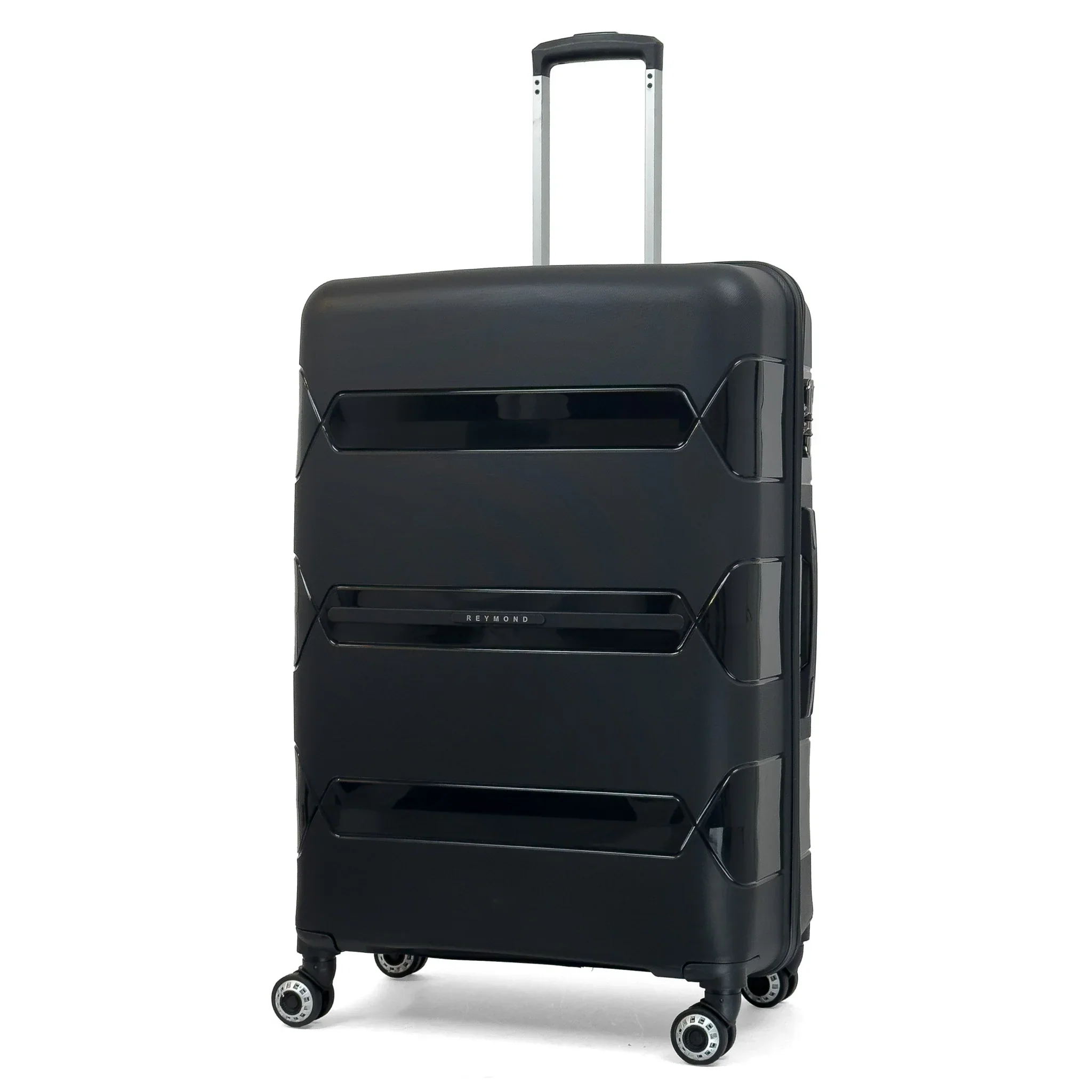 Чемодан Reymond PP001-L полипропилен с расширением на 4-х двойных колесах L 120/10 л - фото 1 Чемодан Reymond PP001-L полипропилен с расширением на 4-х двойных колесах L 120/10 л - фото 1