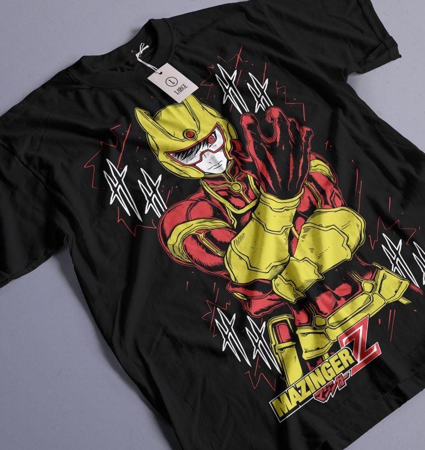 Футболка мужская Мазингер С Раре Лого OS Черный (AnimeJ1181)