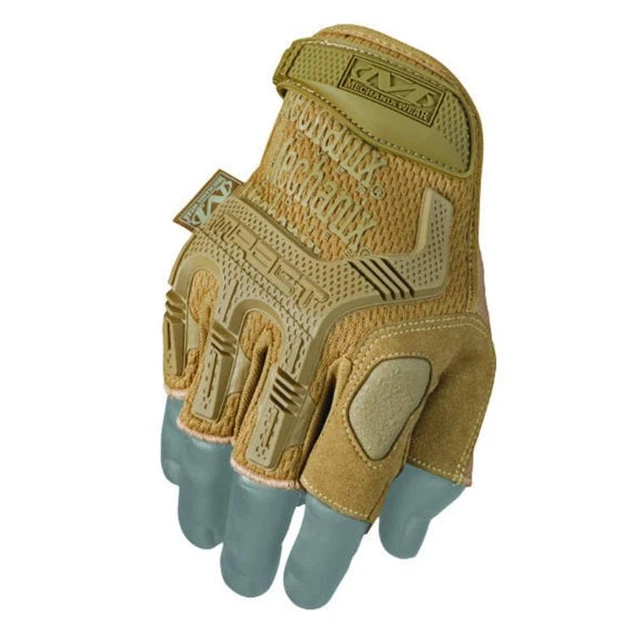 Тактические перчатки Mechanix Wear M-Pact Fingerless Gloves L Coyote (MFL-72)