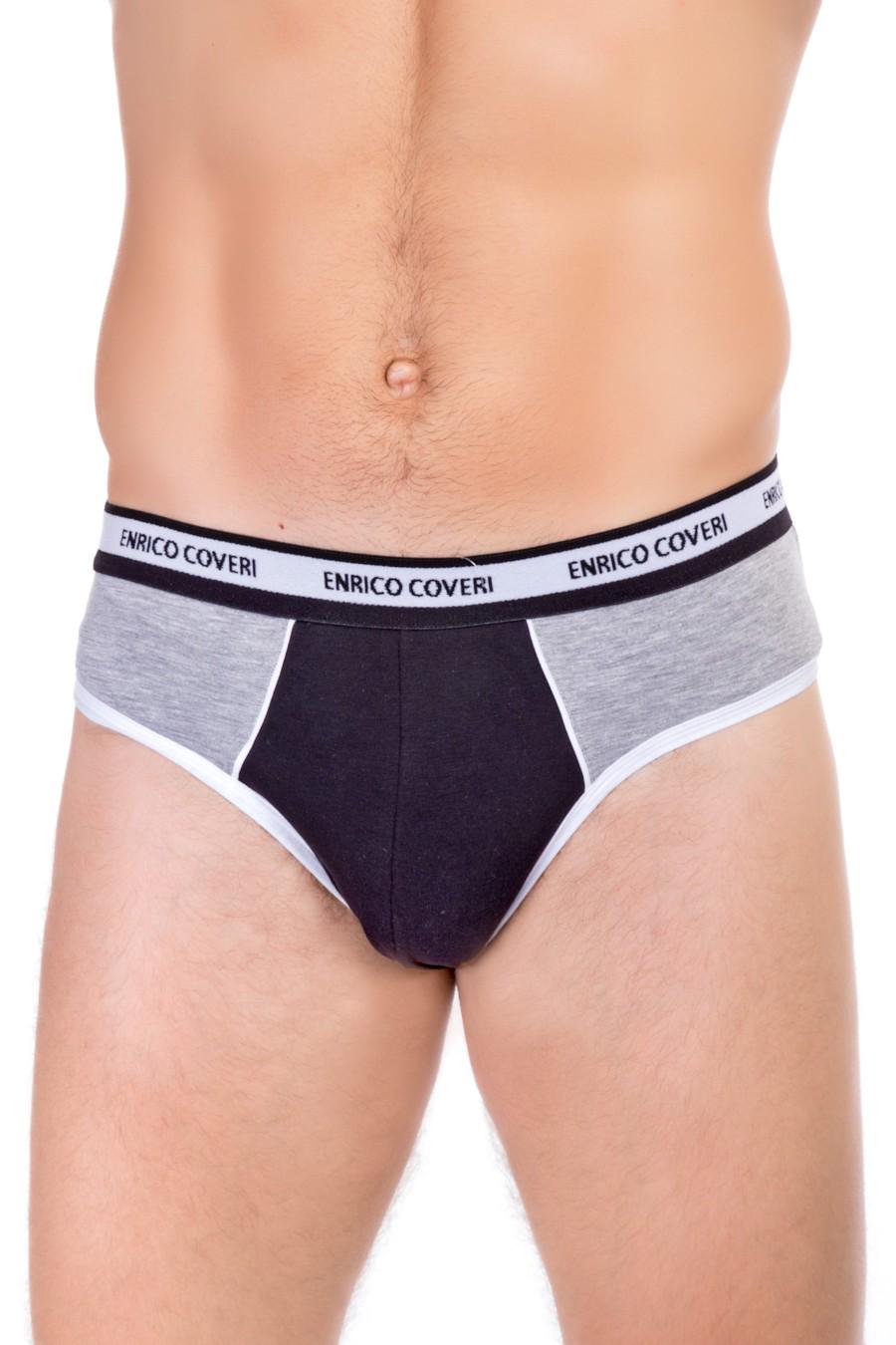 Трусы слип Enrico Coveri р. 48/M Черный (46611)