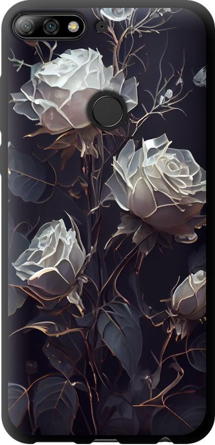 Чехол на Huawei Y7 Prime 2018 Розы 2 (5550b-1509-42517)