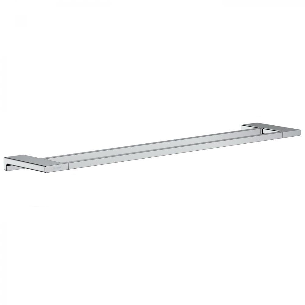 Держатель для полотенец Hansgrohe ADDSTORIS 41743000 двойной Хром (99169)