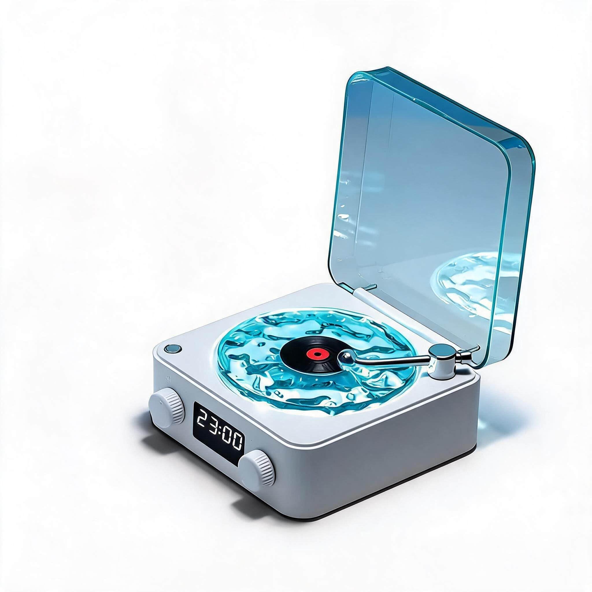 Колонка-ночник Bluetooth Vinil Waves (DL-465)
