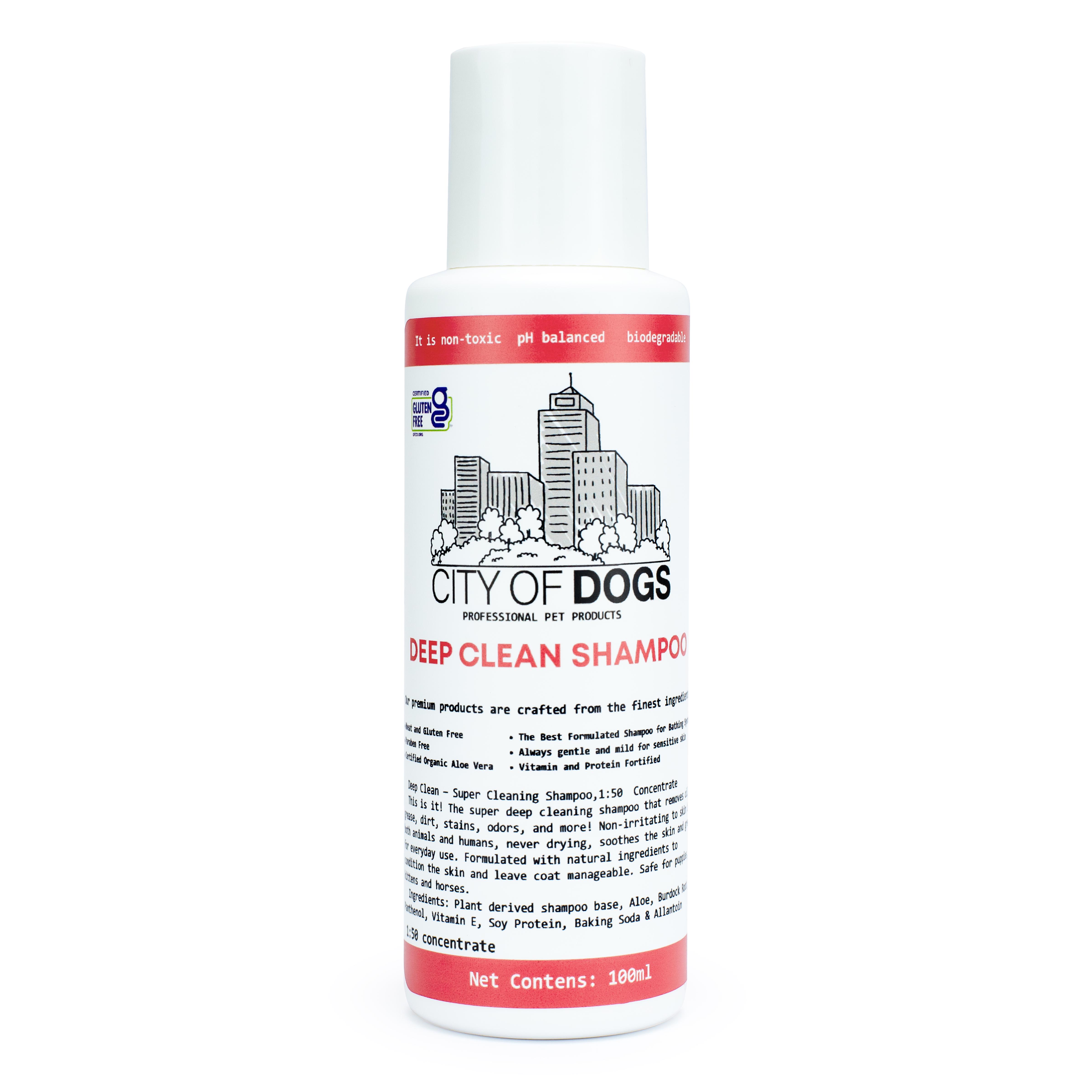 Шампунь супер-очищуючий City of Dogs Deep Clean 100 мл (cod-602-100)