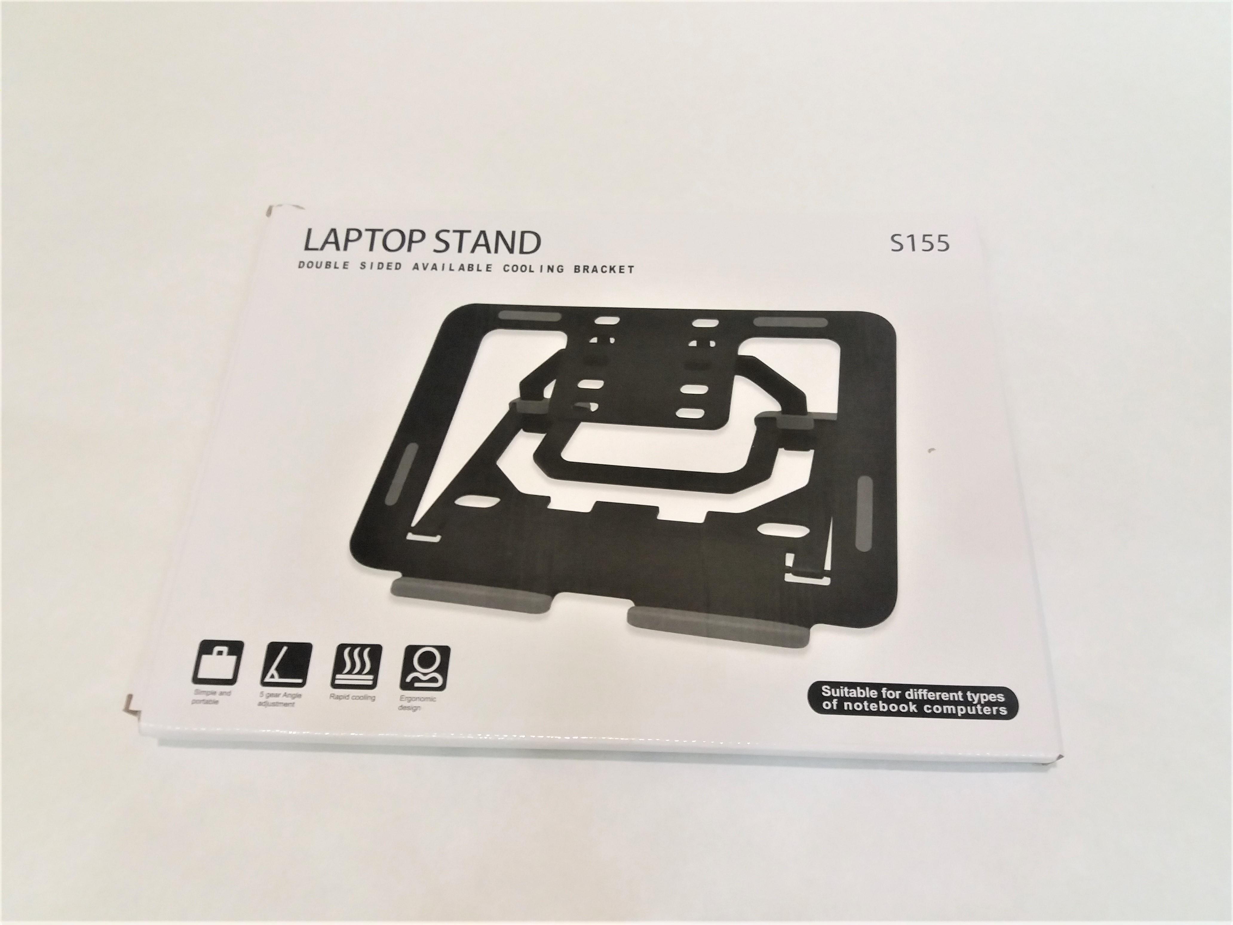 Підставка складана Laptop Stand S155 Чорний - фото 4