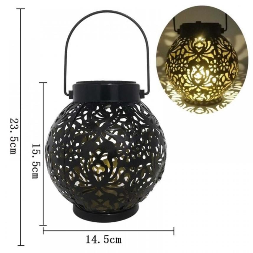 Фонарь-шар на солнечной батарее уличный Farsha металлический Черный/Теплый белый (MX-00008712BL) - фото 10 Фонарь-шар на солнечной батарее уличный Farsha металлический Черный/Теплый белый (MX-00008712BL) - фото 10