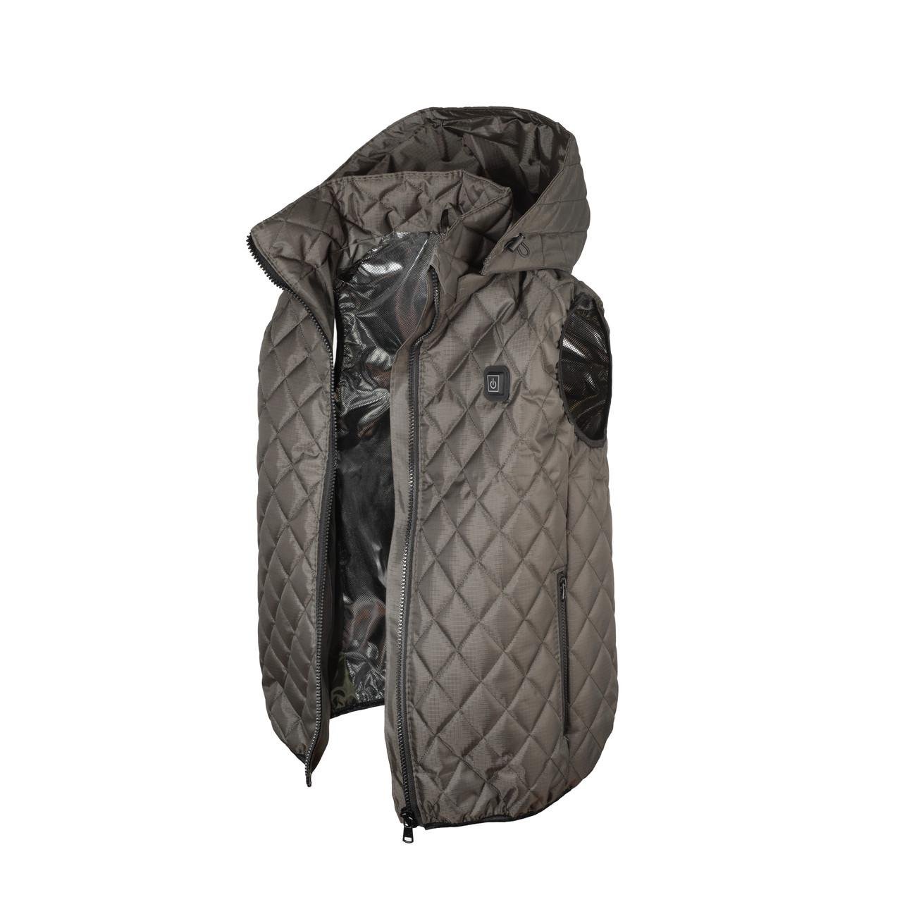 Жилет с подогревом Теплий Пан 4XL Хаки (iz13646)