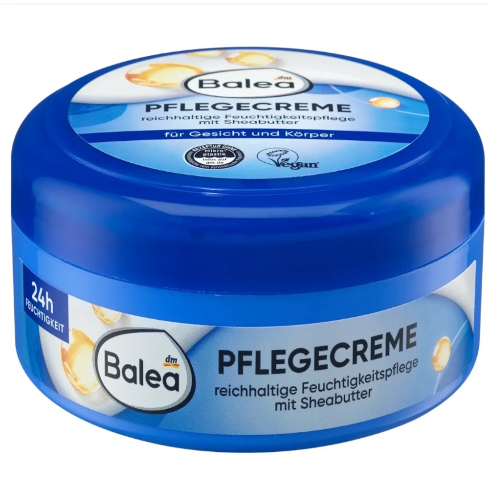 Крем Balea Pflege Creme для лица и тела с ши и миндальным маслом 250 мл