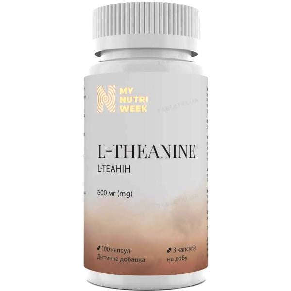 Теанин My ​​Nutri Week L-Theanine 600 мг 100 капс. (000027709)