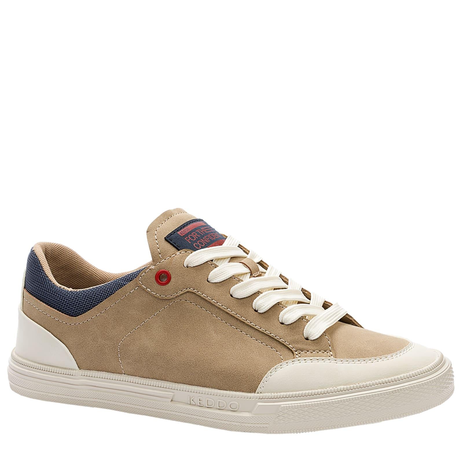 Кеды мужские KEDDO р. 45 Бежевый (9257544745)