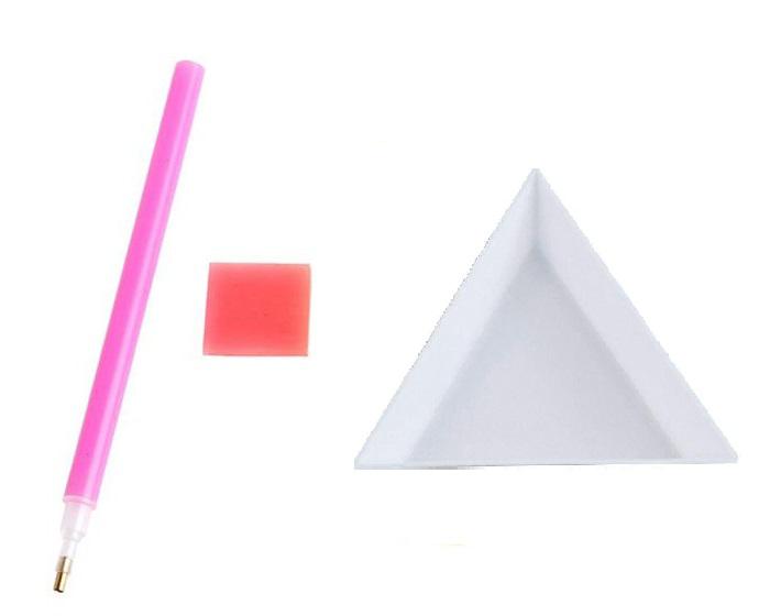 Алмазная вышивка Diy Песочные часы 24х30 см - фото 3 Алмазная вышивка Diy Песочные часы 24х30 см - фото 3