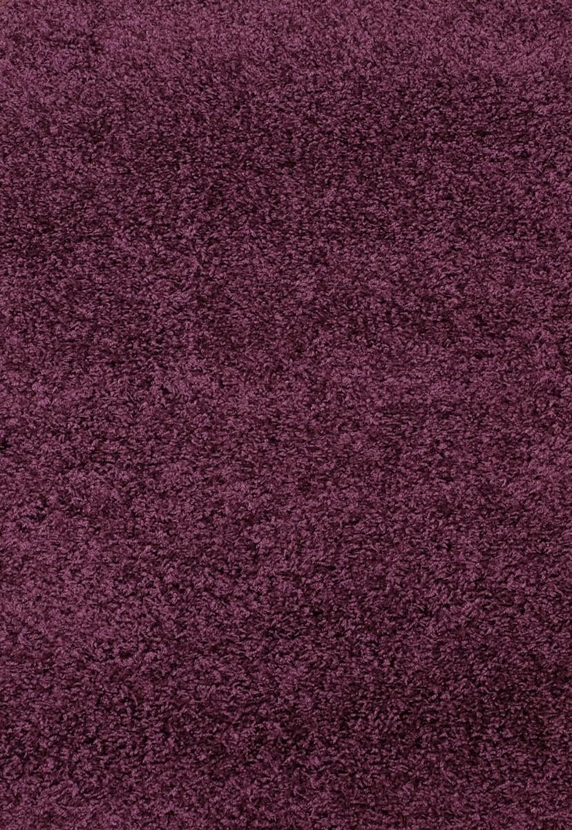 Ковер с высоким ворсом Loca 6365A 80x150 см Purple