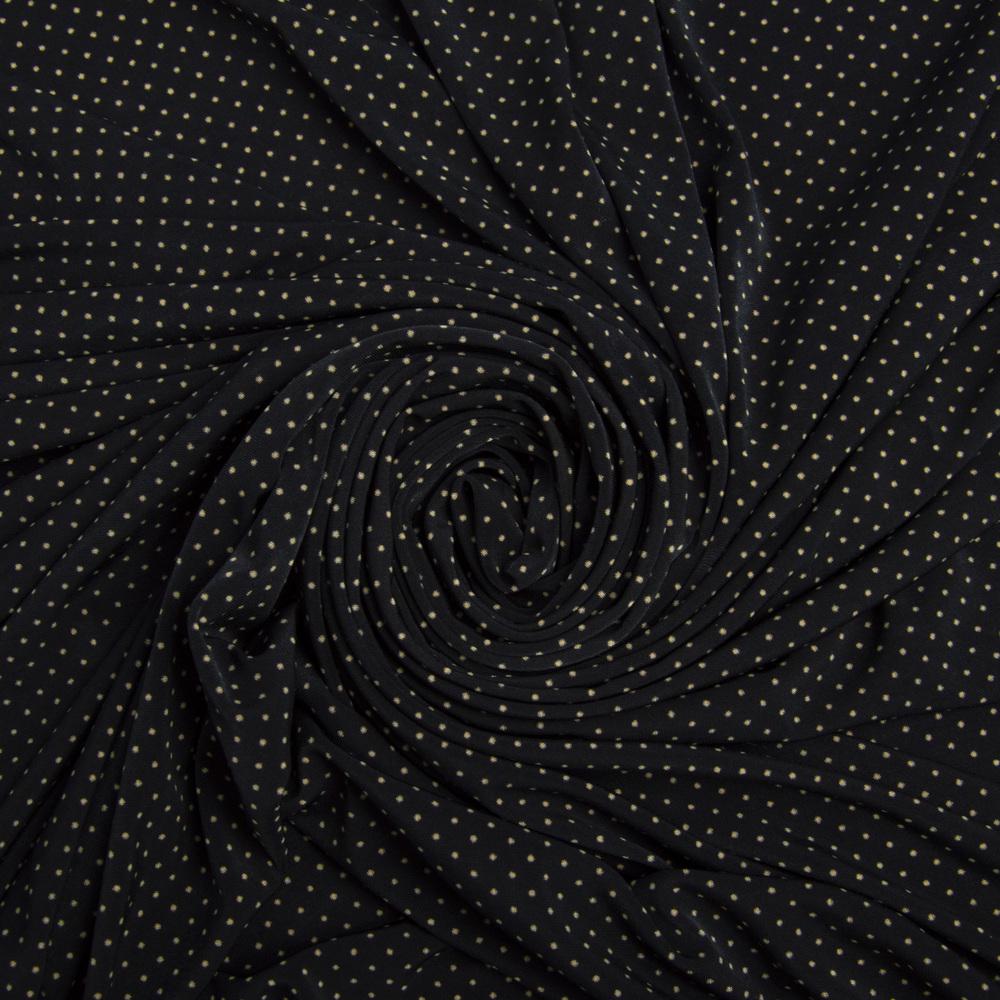 Ткань трикотаж Мадина Горошек мелкий 200 гр/м2 (23407)