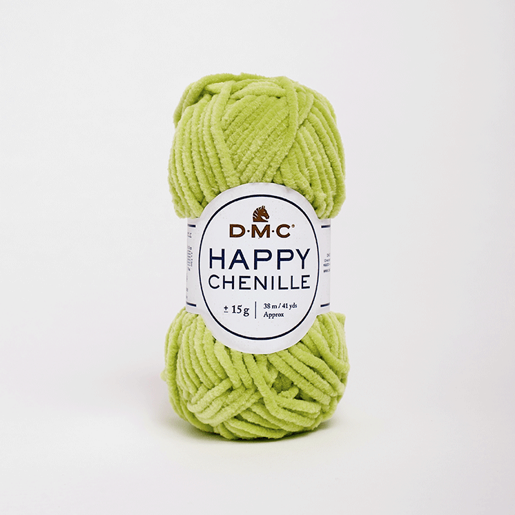 Пряжа велюровая DMC Happy Chenille 29 фисташковая (2603) Пряжа велюровая DMC Happy Chenille 29 фисташковая (2603)