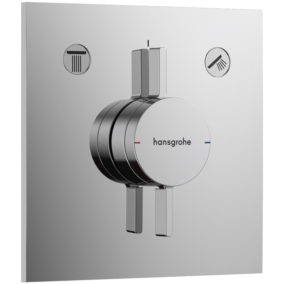 Зовнішня частина змішувача Hansgrohe DuoTurn E 75417000 з перемикачем Хром (195855)