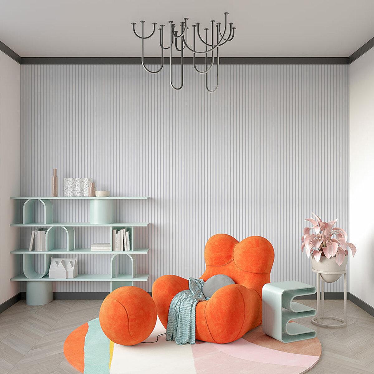 Рельс декоративный WPC стеновой 3000х160х23 мм Перламутровый (SW-00001533) - фото 8