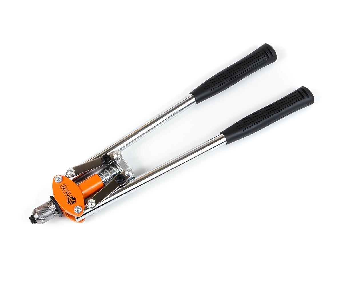 Пистолет заклепочный двуручный Polax 430 мм (37-038)