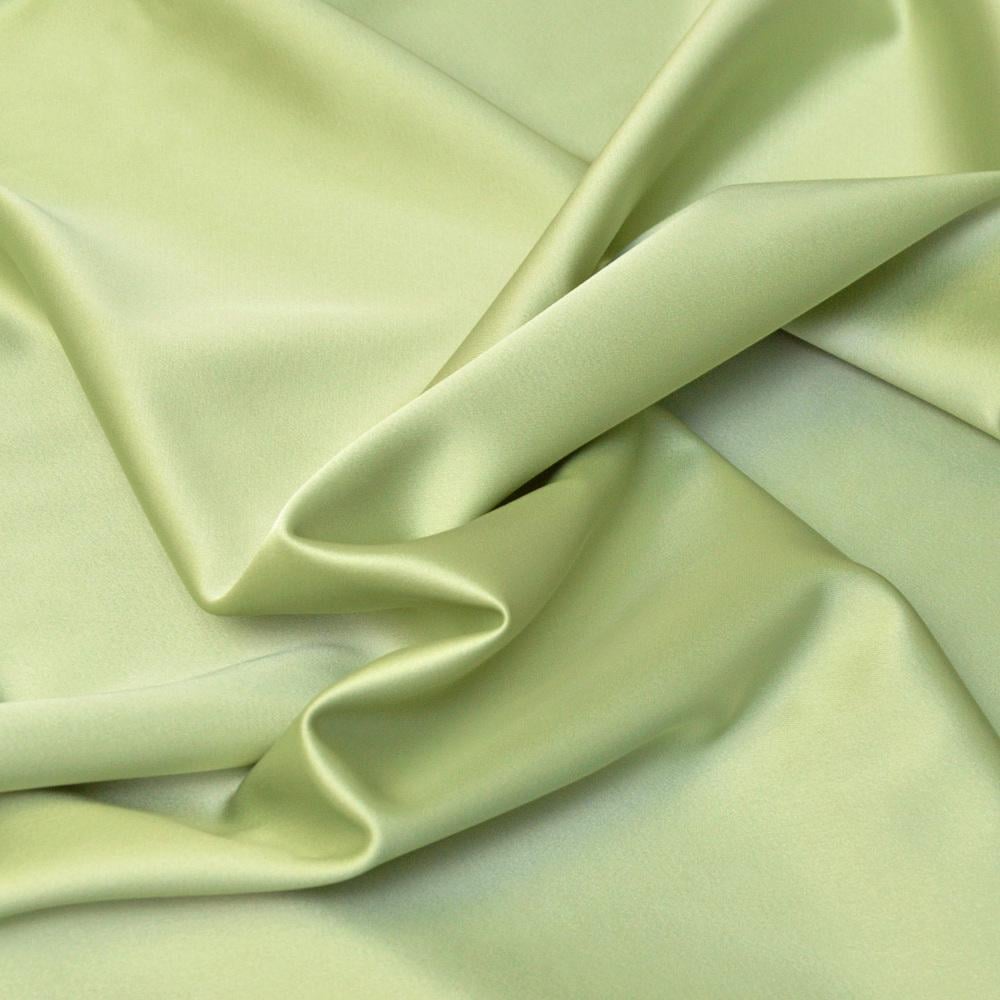Ткань костюмная атласная Scarlett V-46 Фисташка (10035)