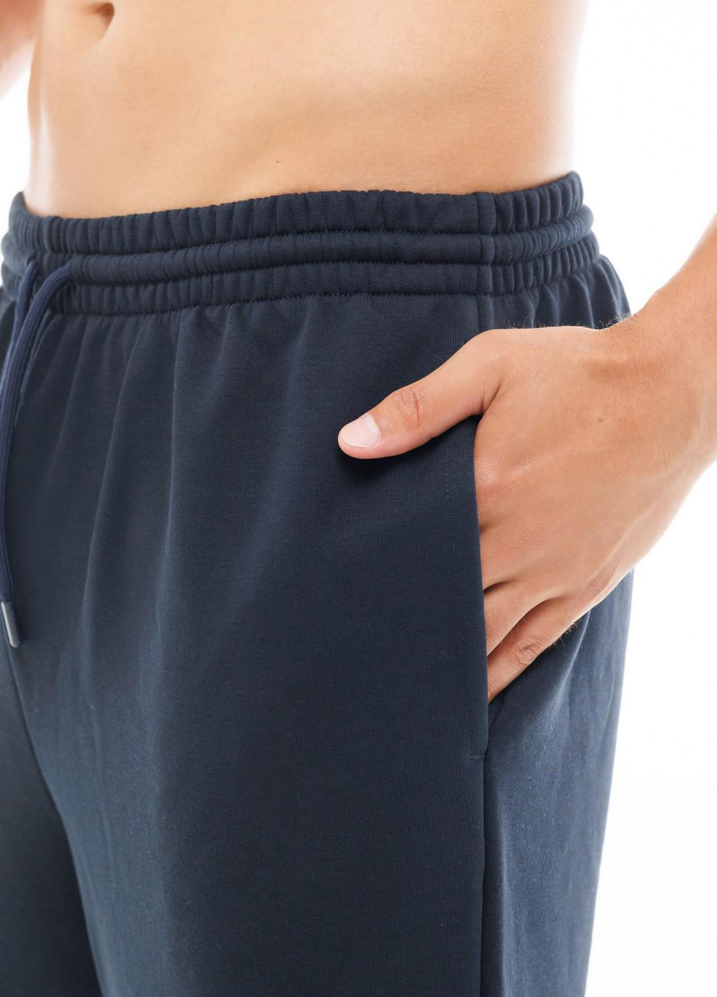 Штаны базовые мужские Наталюкс с карманами трехнитка XL Темно-синий (3715179402441) - фото 6 Штаны базовые мужские Наталюкс с карманами трехнитка XL Темно-синий (3715179402441) - фото 6