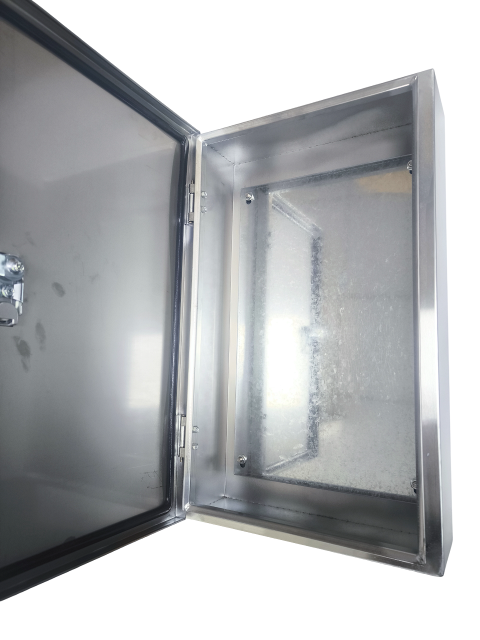 Ящик нержавеющий с монтажной панелью IP68 800х600х250 мм (cu1063008) Ящик нержавеющий с монтажной панелью IP68 800х600х250 мм (cu1063008)