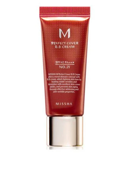 ВВ-крем з ідеальним покриттям MISSHA M Perfect Cover SPF42 PA+++ 21 тон 20 мл