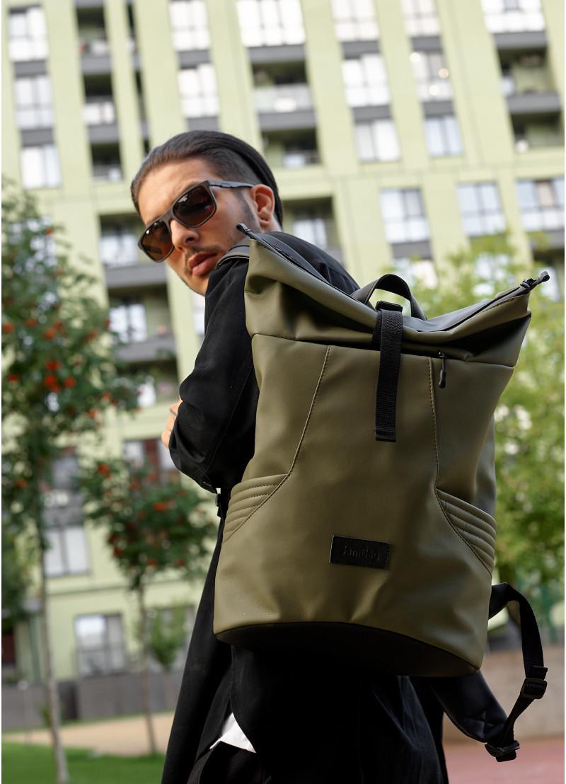 Рюкзак чоловічий Sambag RollTop X Хакі (24238710) - фото 11 Рюкзак чоловічий Sambag RollTop X Хакі (24238710) - фото 11