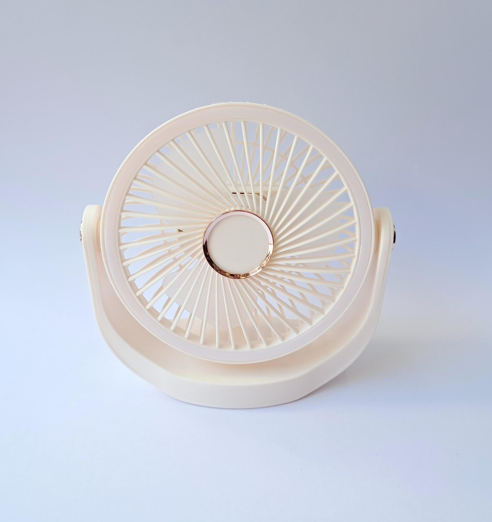 Вентилятор акумуляторний з підсвічуванням USB та обертанням 360° 1200 mah (SAM-4445) - фото 4 Вентилятор акумуляторний з підсвічуванням USB та обертанням 360° 1200 mah (SAM-4445) - фото 4